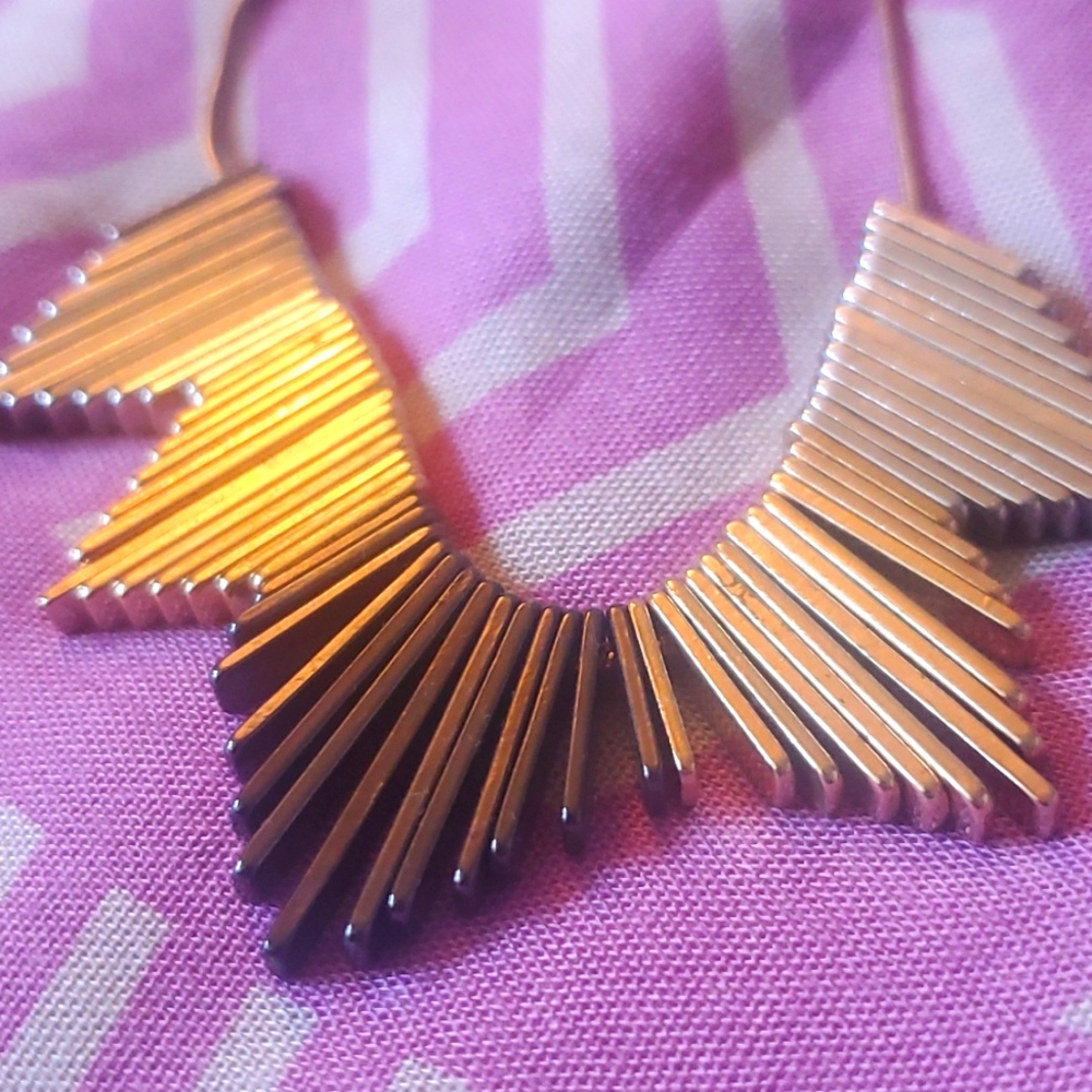 Multi-level statement necklace